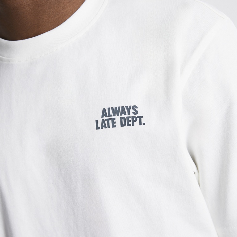 Printed tee "West" Offwhite 2
